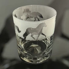 WELSH SECTION A PONY Frieze Boxed 30cl Glass Whisky Tumbler