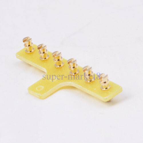 3pcs Turret Terminal Tag Strip 6Lug Board DIY Audio Guitar Tube Amplifier Parts - Picture 1 of 2