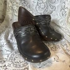 Cliffs White Mountain Clogs Glacial Women's 8.5M Brown Studded 7M