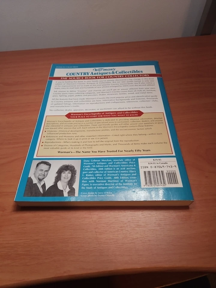 Libro de Antigüedades y Coleccionables Warman's Country 3ª Edición 1996 Foto 2 de 2