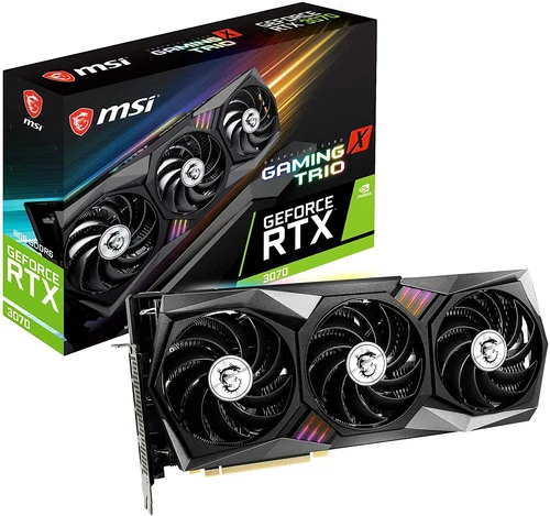 MSI GeForce RTX 3070 GAMING X TRIO Graphics Board VD7417 From Japan New