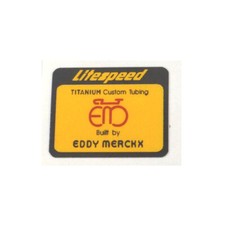 Merckx Titanium Litespeed frame decal