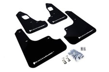 Rally Armor Mf10-ur-blkwh Mud Flaps Wwhite For 08-15 Mitsubishi Lancer Evo X Rally Armor Mf10-ur-blkwh Mud Flaps Wwhite For 08-15 Mitsubishi Lancer Evo X