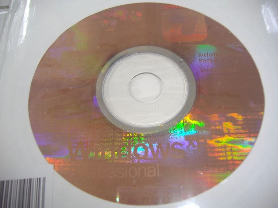 MICROSOFT WINDOWS XP PROFESSIONAL w/SP2 FULL OPERATING SYSTEM MS WIN PRO=SEALED= - Image 3 of 4