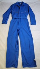 TOPPS Public Safety Apparel Blue USA Coveralls Size 38/40 Not Flame Resistant