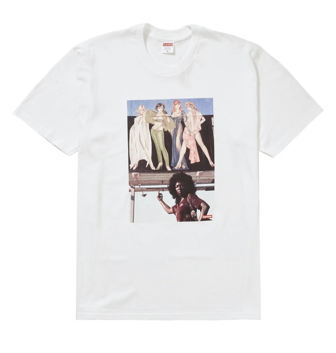【2024FW】Supreme  White Tee Supreme Smoke Tee (FW24) White | Sole By Style