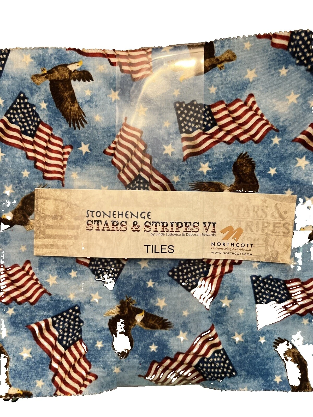 Edredón bloques y Tops para Northcott