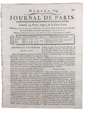 Paoli 1790 Corsica Wassy Protestant Salins de Peccais Hyères Sigean Revolution