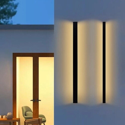 Long Wall Light outdoor Waterproof Modern Long Strip LED lighting wall lamp IP65 - Bild 3 von 27