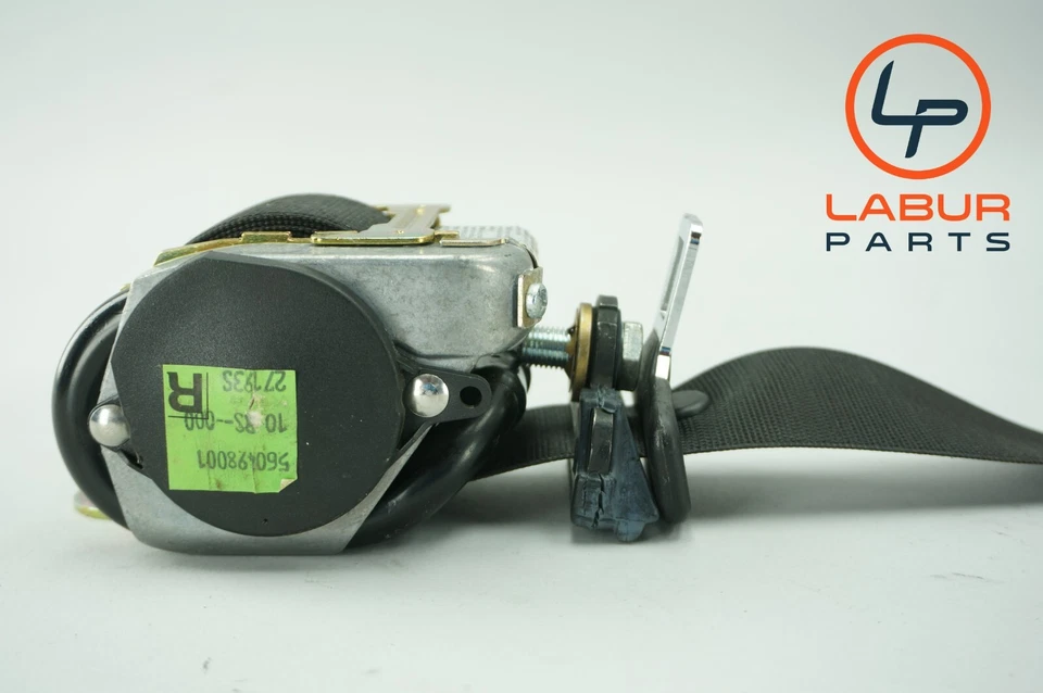 Cinturón de seguridad delantero derecho pasajero negro mercedes clase 99-04 slk r170 b590 Foto 4 de 4