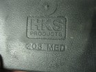 Three HKS #10 speed loaders and an HKS 203 medium double speed loader case — photo 4