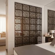 Elegant 12 PCS PVC Hanging Room Divider Panels for Stylish Indoor Decor