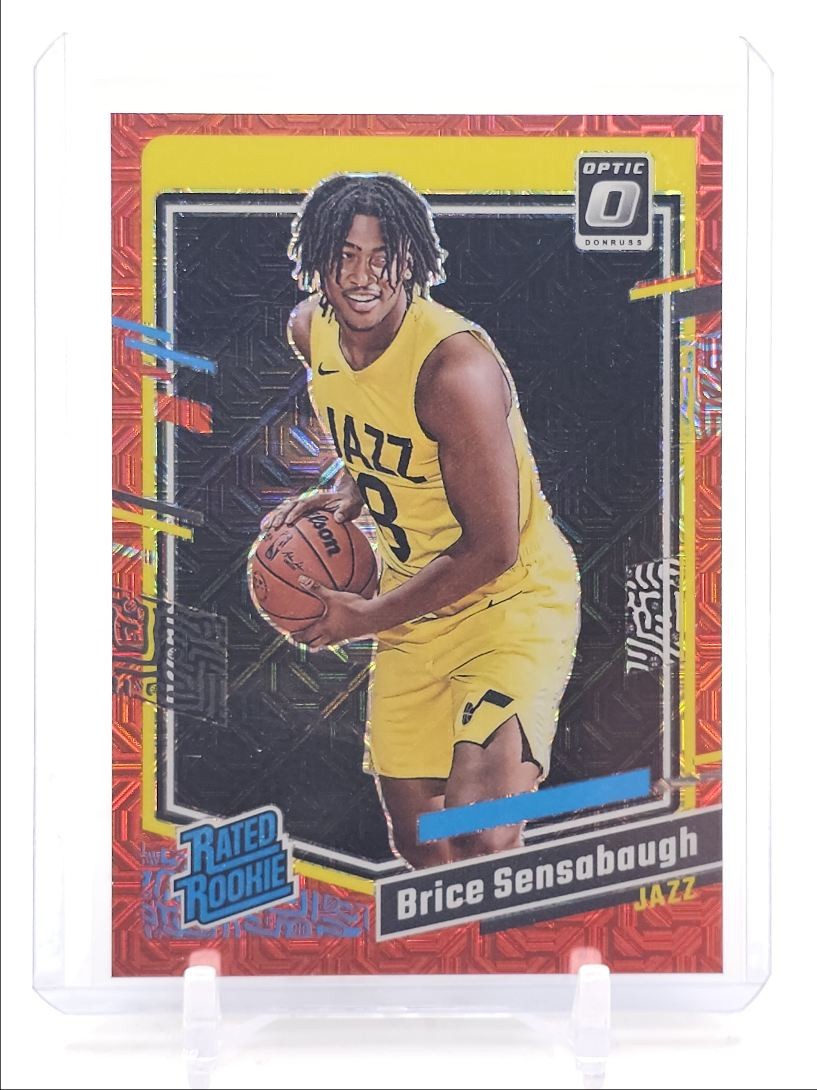 BRICE SENSABAUGH 2023-24 DONRUSS OPTIC RATED ROOKIE RED CHOICE RC /88 Q5908