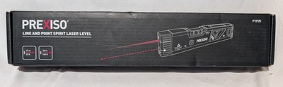 Prexiso 2-in-1 Laser Level 100Ft Point & 30Ft Line Magnetic Leveler P1P20 - NEW