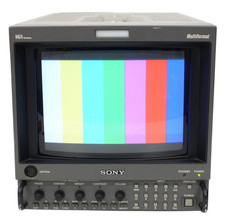 Sony BVM-D9H5J 9" Trinitron CRT Video Monitor HD-SDI BKM-142HD Tested 013