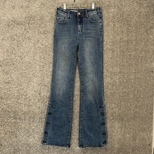 Pilcro By Anthropologie Women  S Dark Wash High Rise Bootcut Jeans 26 26X31 