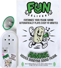 Annoise: Hidden Recordable Annoying Sound Device to Prank Friends & Family – Fun