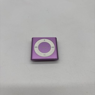 Apple Ipod Shuffle 4th Gen MP3 Music Player Model Number A1373 Purple UNTESTED
