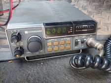 STANDARD C7800 UHF FM TRANSCEIVER Ham Radio POWERS ON - UNTESTED