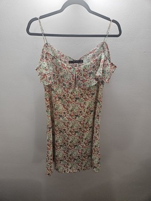 Zara Floral Midi Dress Basic