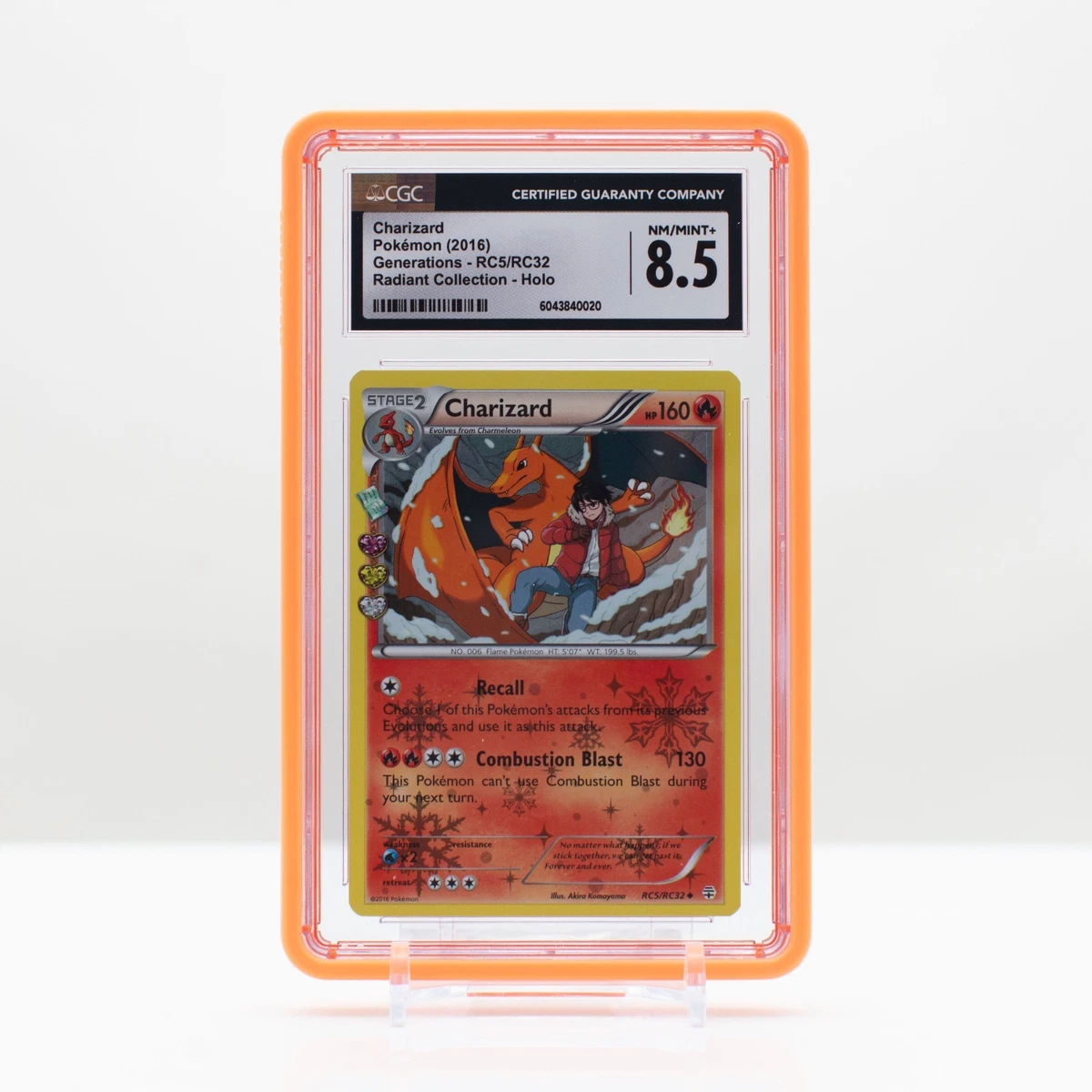 Charizard Pokémon TCG Generations Holo Rare Individual Collectible