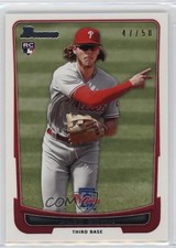 2021 Bowman Transcendent Collection Through the Years 47/50 Alec Bohm s5q
