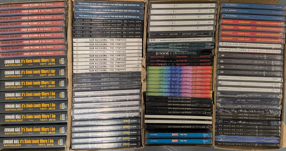 MIXED CD JOB LOT X 1000 UNITS+ WHOLESALE BULK ROCK POP - ONE OF NEW ...