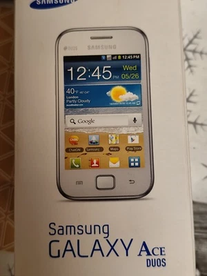 Samsung Galaxy Ace Duos GT-S6802 -Schwarz (Ohne Simlock)...