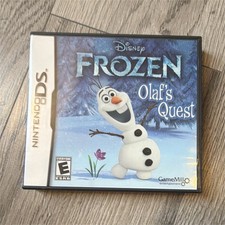 GameMill Disney Frozen: Olaf's Quest Nintendo DS Manual Included E NTSC 2013