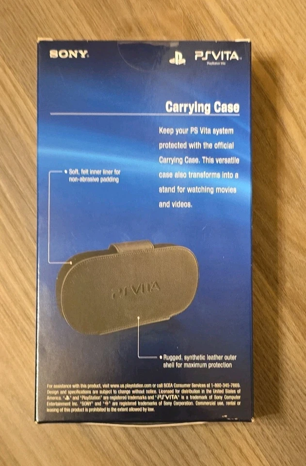 官方索尼 PS Vita 黑色保护壳 KickStand PCH-1101 PCH-1000 — 第 4/4 张图片