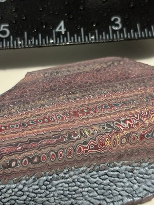 Fordite  -Corvette C8-  Fordite Frenzy .  Detroit Agate - Lapidary Paint Slag