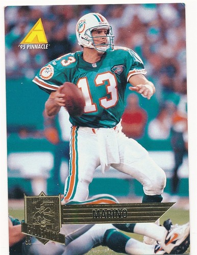 DAN MARINO 1995 PINNACLE #11 MIAMI DOLPHINS CLUB COLLECTION MINT