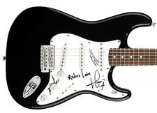 Madina Lake Signed Autographed Guitar ACOA