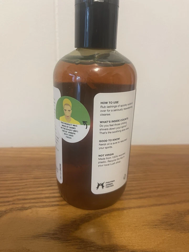 LUSH UK KITCHEN Calacas Shower Gel 250g Rare Discontinued NEW - image 2 of 3