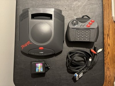 Atari Jaguar System Console Bundle with Controller & TV Hookup Power Cord Tested