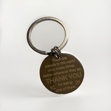 Thank You Keychain