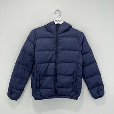 Cape Puffer Jacket Kids 14 Blue 550 Fill Duck Down Full Zip Also suit Women AU8