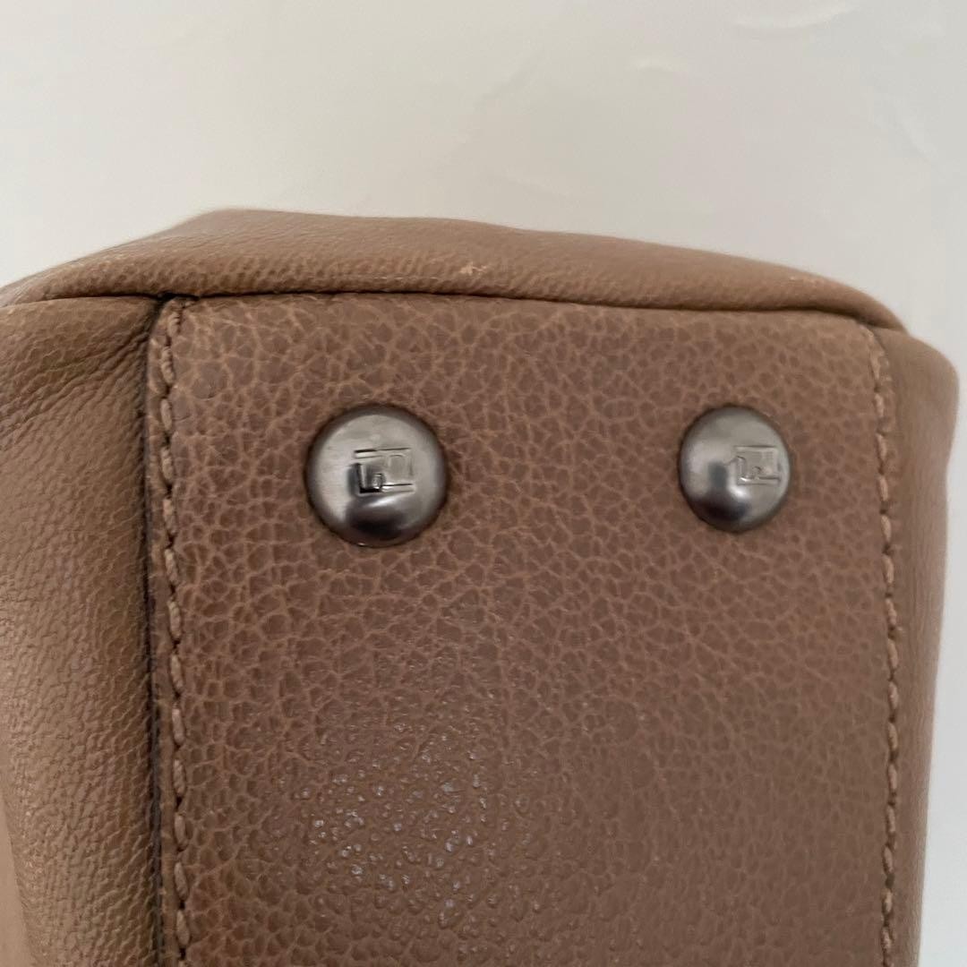 FENDI Peekaboo Mini Bag Beige Python Interior 23x… - image 5