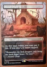 Blood Crypt Lorwyn Eclipsed ECL #349 Borderless Non-Foil NM MTG Magic Card Land