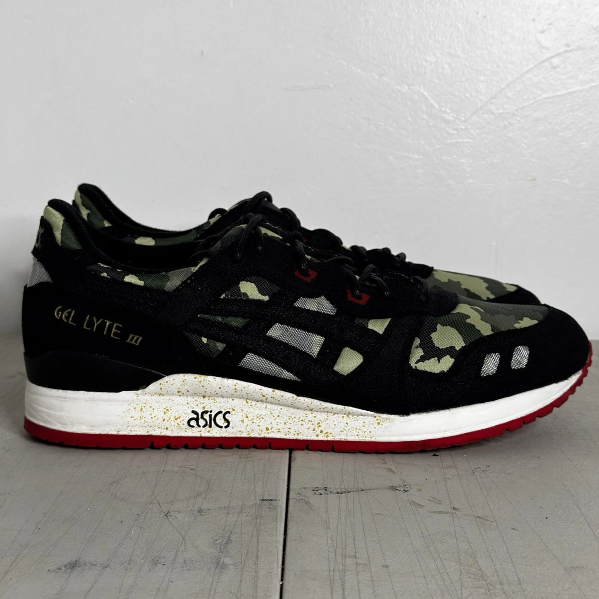 ASICS Gel Lyte 3 Black Camo | eBay