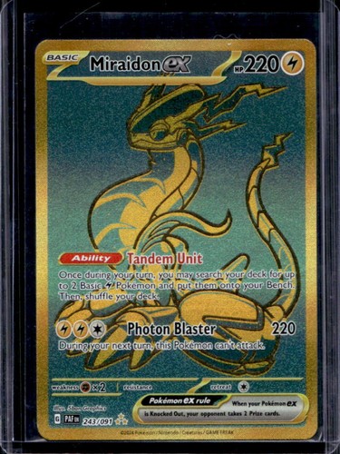 Miraidon ex — Paldean Fates