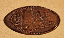 Hearst Castle Elongated Pressed Coin Souvenir