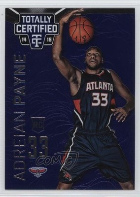 2014 Panini Totally Certified Platinum Blue 60/149 Adreian Payne Rookie RC 0q0