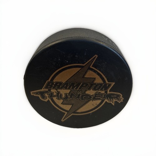 Vintage Brampton Thunder - National Women’s Hockey League NWHL - Puck - Picture 1 of 6