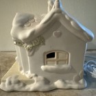 1995 Precious Moments Sugar Town Train Station Christmas Night Light — photo 4