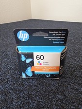 NEW HP 60 Tri-Color Ink Cartridge Cyan Magenta Yellow Expired January 2025