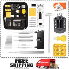 Watch Repair Kit,Watch Battery Replacement Tool Kit,with Watch Link Removal Tool