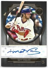 2022 Topps Five Star #FSA-MV Matt Vierling RC Auto Philadelphia Phillies Rookie