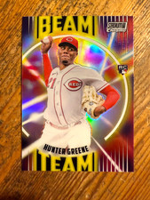 Hunter Greene 2022 Stadium Club Chrome Refractor - 