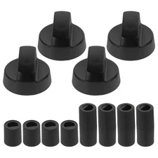 8 Pcs Cooktop Control Knobs Replacement Plastic Knob for Stove Burner